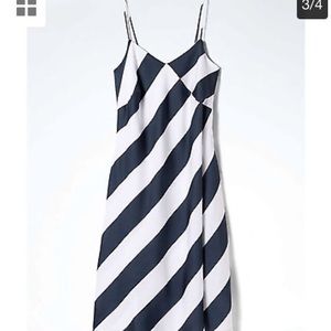 Banana Republic Navy/White Dress SIZE 8